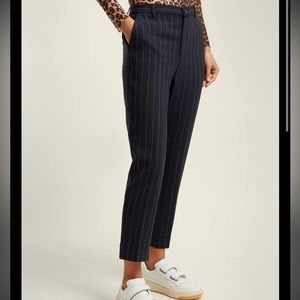 Ganni pinstripe pants